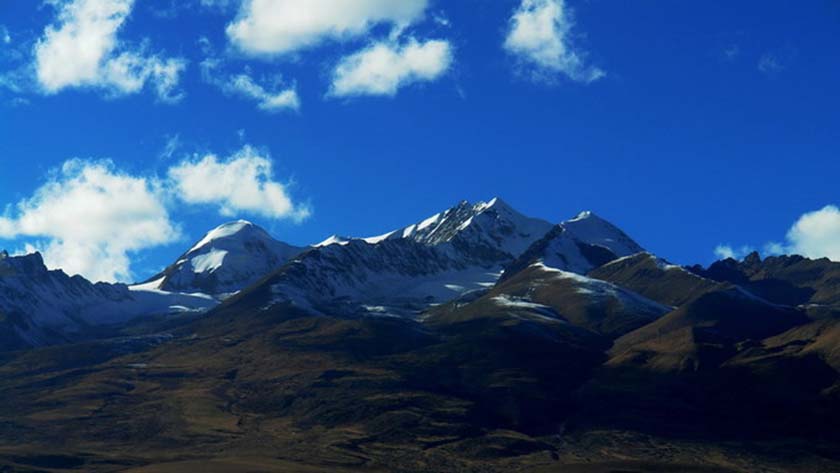 桑丹康桑雪山美景