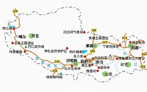西藏主要旅游景点