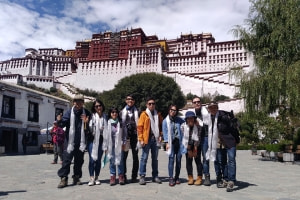 2017年9月9人西藏旅遊之珠峰大本營