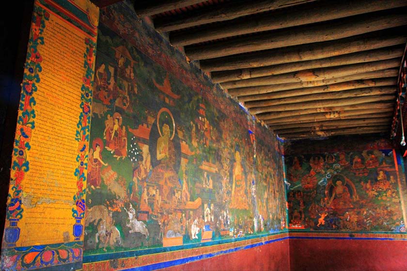 敏珠林寺壁画