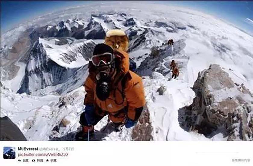外國人西藏登山