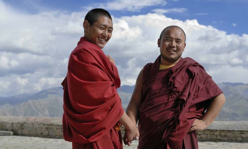 西藏的僧人