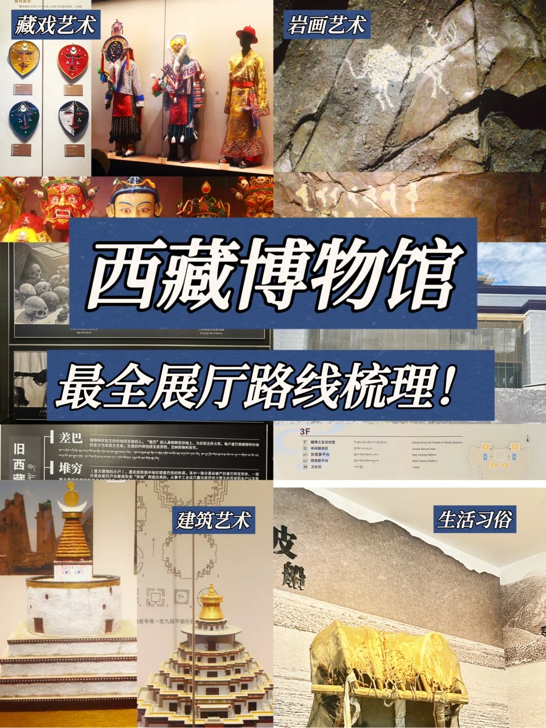 西藏博物館丨最全展廳路線梳理