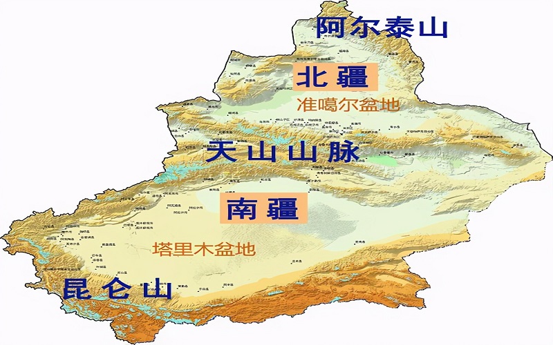 新疆地形