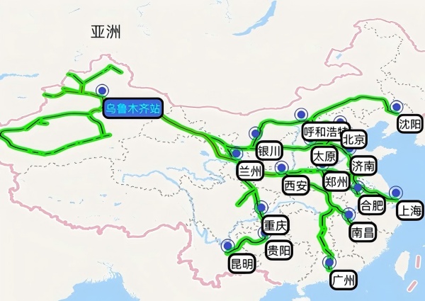 中轉站示意圖