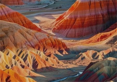 一眼七彩，千年一叹——甘肃张掖七彩丹霞_1_不见虞美人_来自小红书网页版