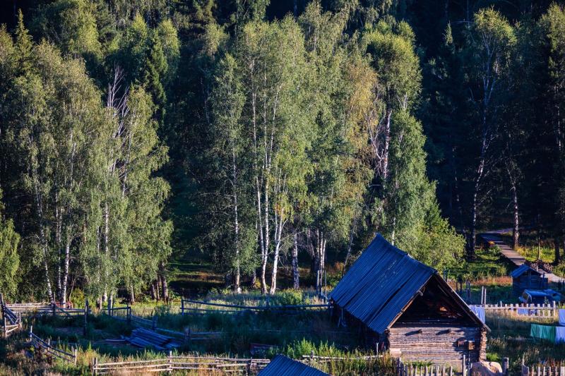 神秘的花园禾木村