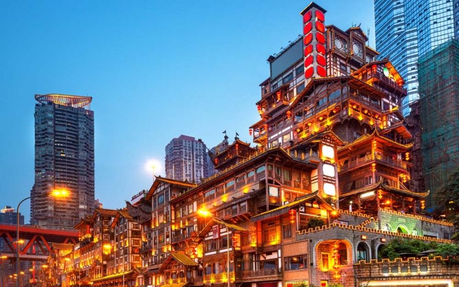 重慶3日經典行程:大足石刻-磁器口古鎮-重慶動物園-李子壩穿樓輕軌-魁星樓