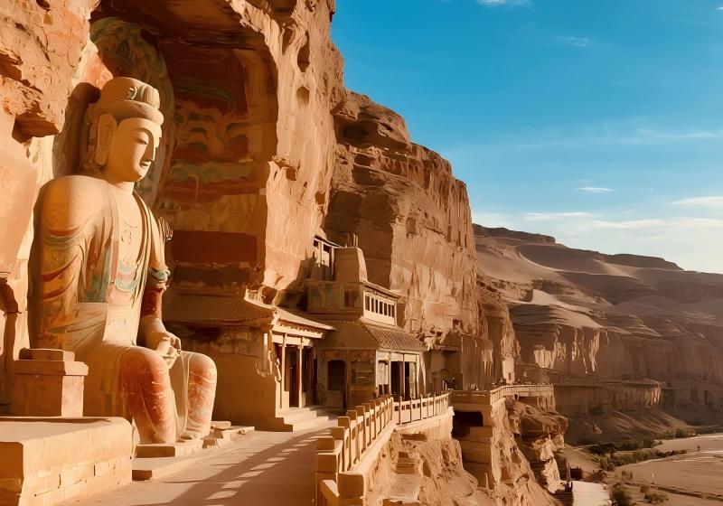 千年敦煌六日五晚·莫高窟,月牙泉極緻暢行