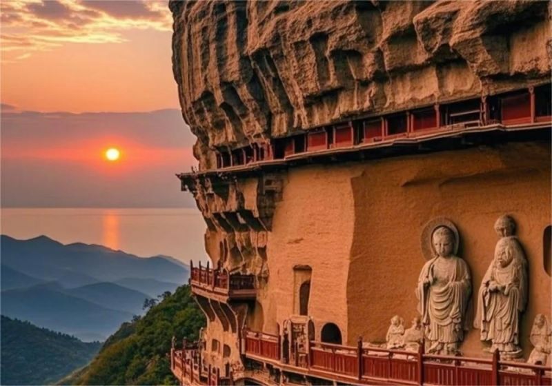 麥積山石窟·官鵝溝·尋夢香巴拉雙飛8日遊|甘南川西北深度人文與自然之旅