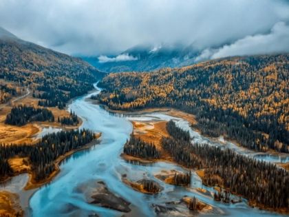 新疆八月天氣：冰與火的二重奏