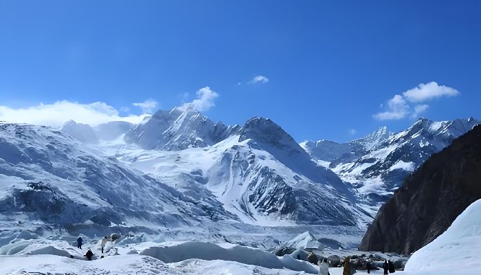 來古冰川景觀圖