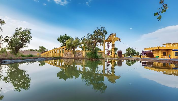 新疆尉犁羅布人村寨