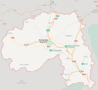 雲南地圖全圖與周邊城市旅遊指南