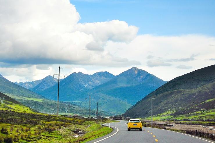 川藏公路及沿線風景