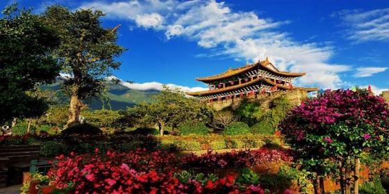 雲南大理古城南城門