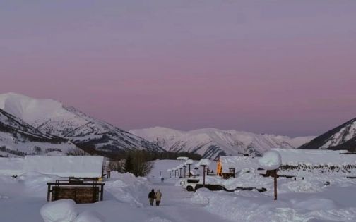 中國獨有的冬季北歐——禾木村