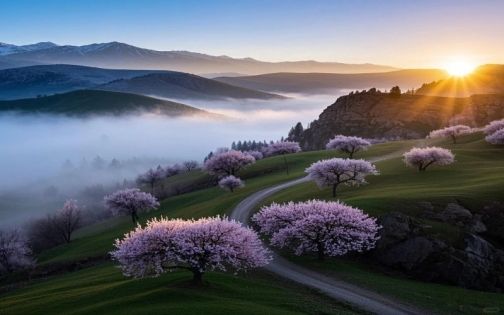 那拉提杏花穀追花指南:一年只盛放十天的春天奇跡