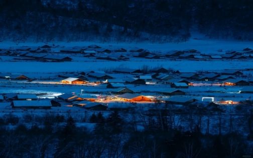 中國獨有的冬季北歐——禾木村