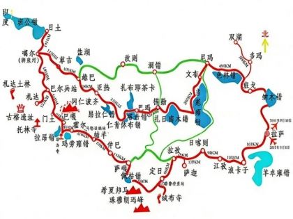 西藏阿里旅遊地圖指南：神山聖湖、古文明與極地荒野