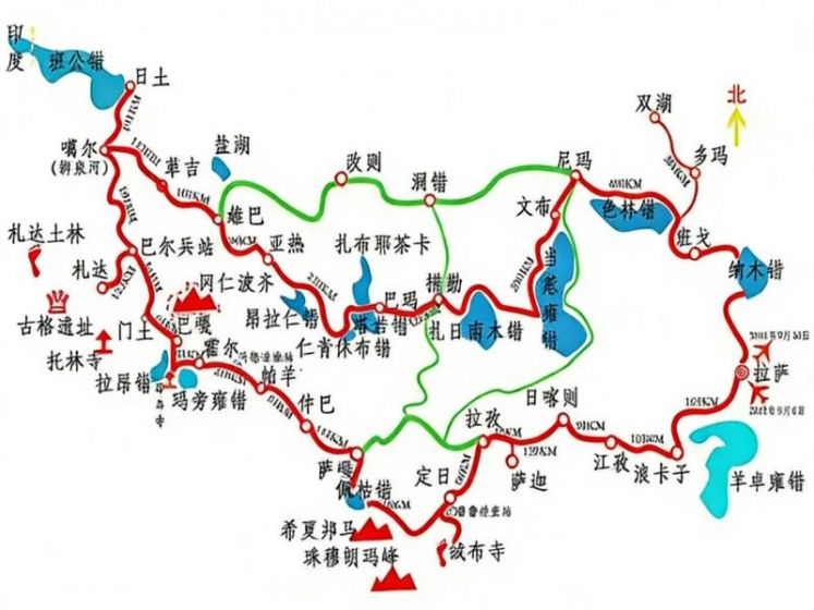 阿里環線旅遊景點