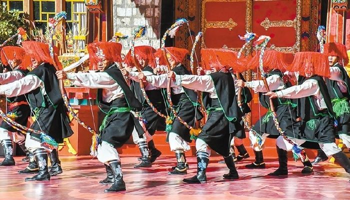 林芝工布年儀式