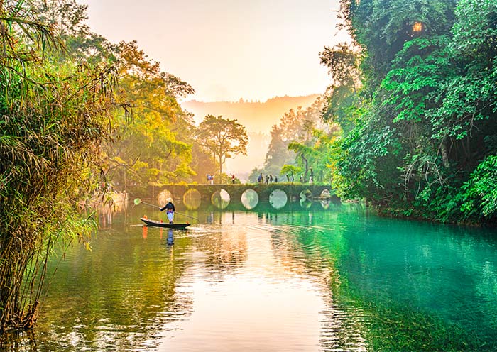 貴州荔波小七孔古橋