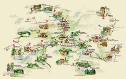 貴州旅遊景點地圖：探尋人文與山水秘境