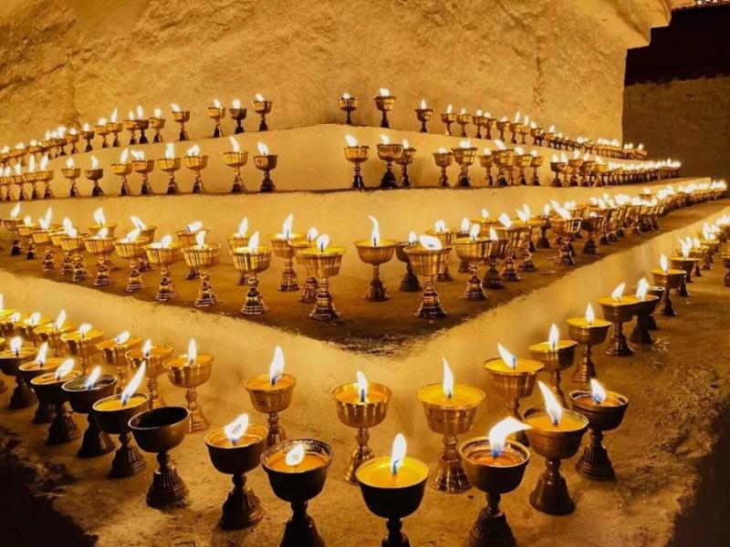 充滿儀式感的藏族燃燈節