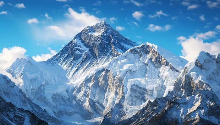 珠穆朗瑪峰雪山