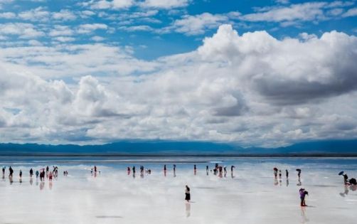 茶卡鹽湖