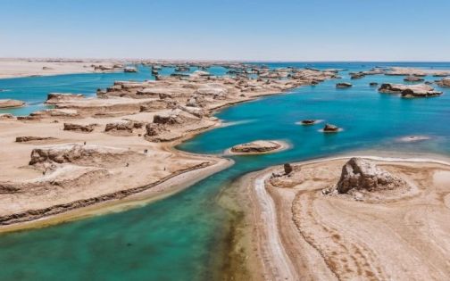 水上雅丹｜脚下是亿万年前的海底_1_Hanky Panky_来自小红书网页版(1)