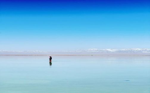 茶卡鹽湖