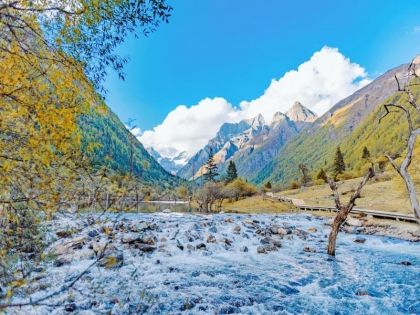 十月份的四川四姑娘山