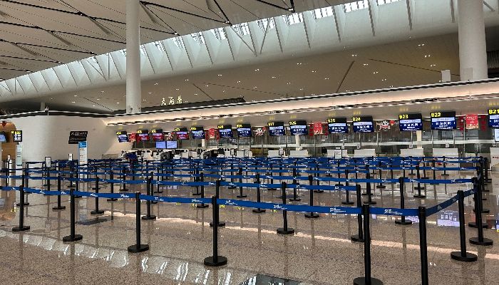成都天府機場國際出發大廳