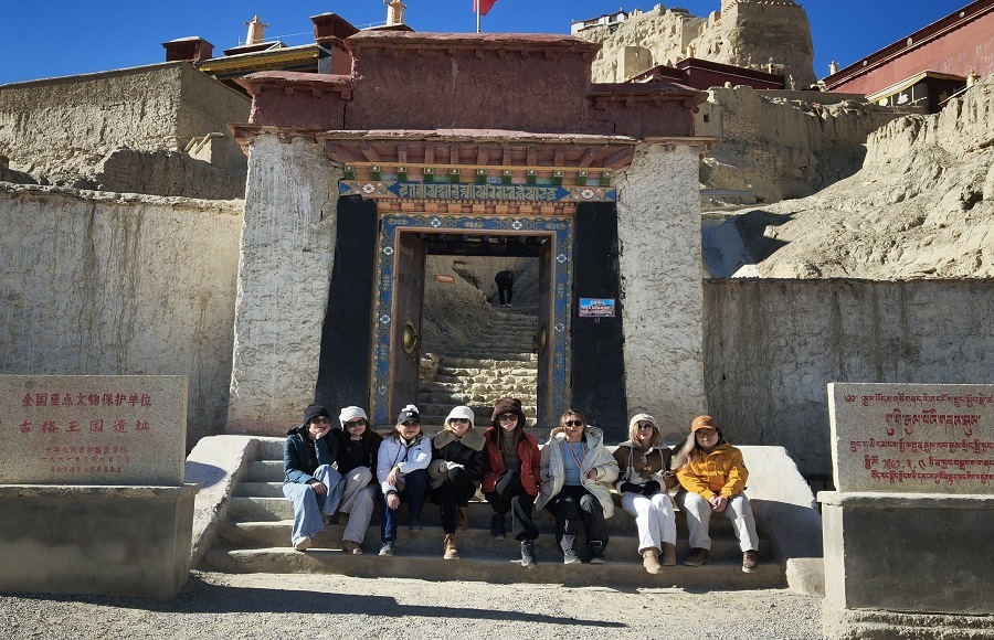 古格王國遊客照