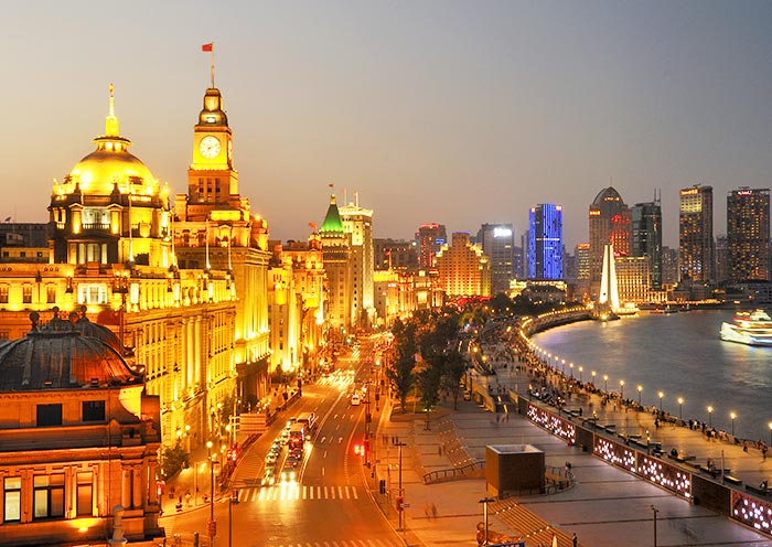 上海外灘夜景