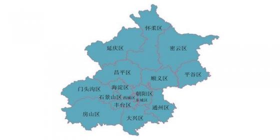 北京旅遊地圖