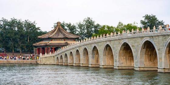 昆明湖與十七孔橋