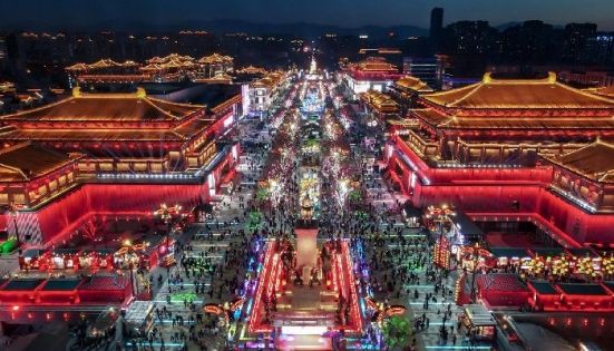 大唐不夜城夜景