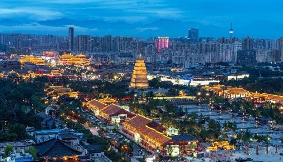 大雁塔夜景