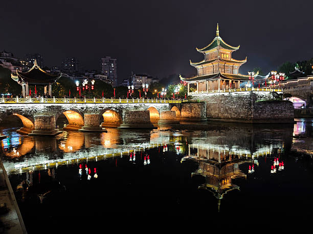 甲秀楼夜景