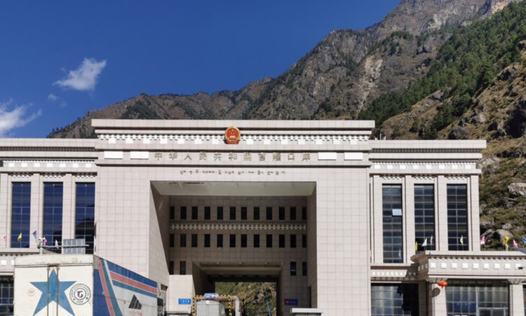 中尼边境吉隆口岸