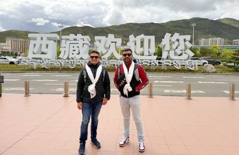 西藏游客