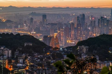 重慶南山夜景
